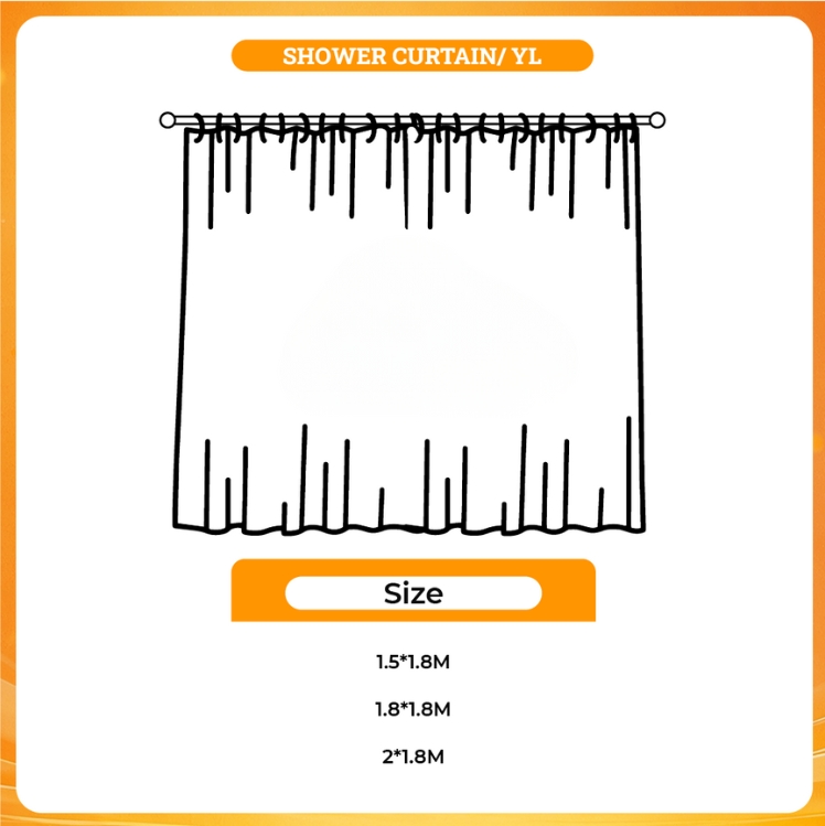 3D shower curtain - Madoka Magica Store